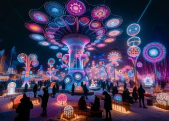 ‘Valkea 2023’ – Taide- ja Valofestivaali Särkänniemessä